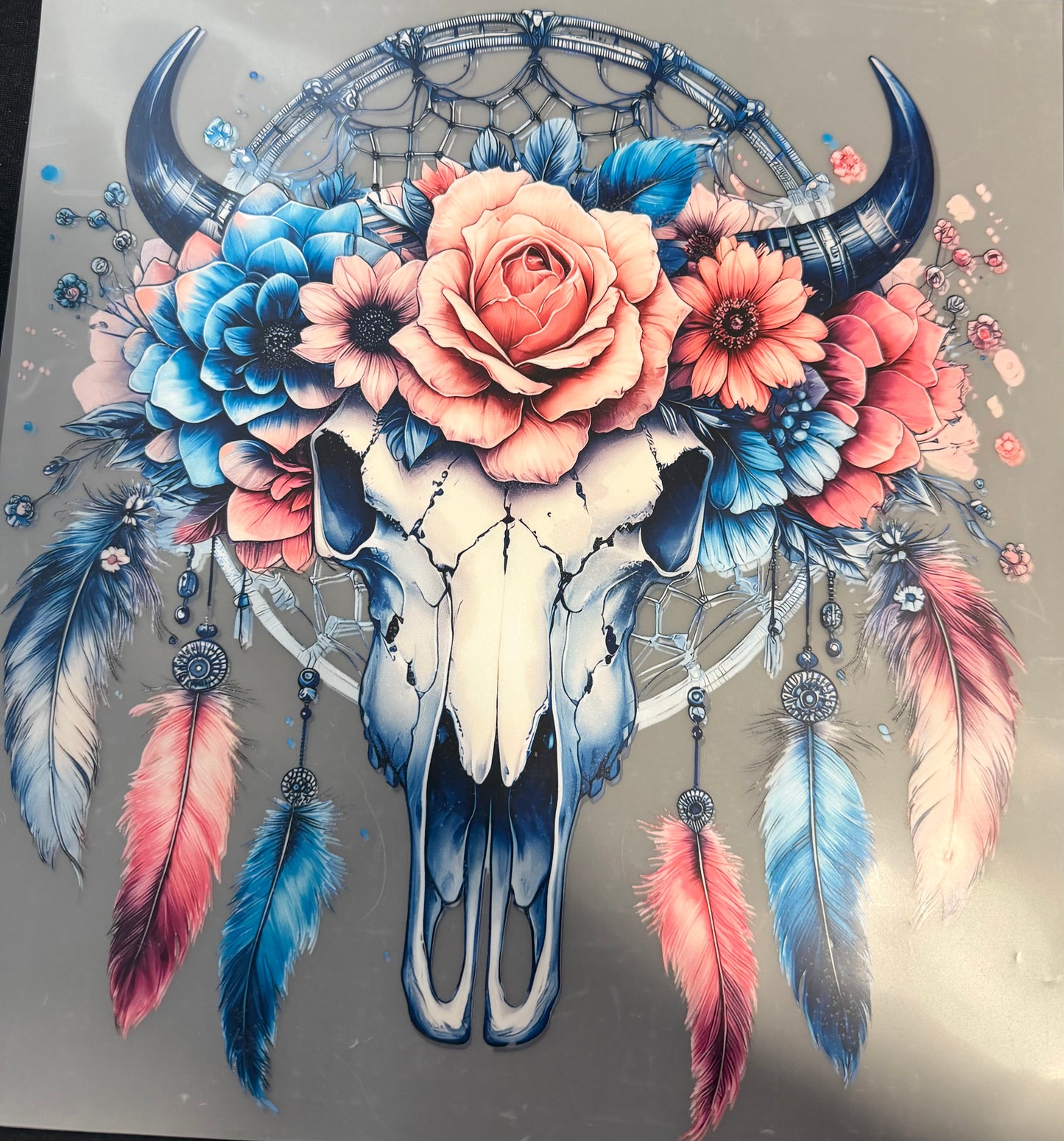 #485a Western skull
