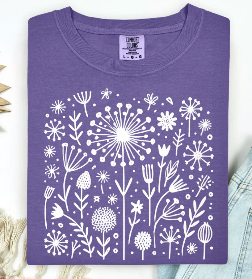 #414 White flowers