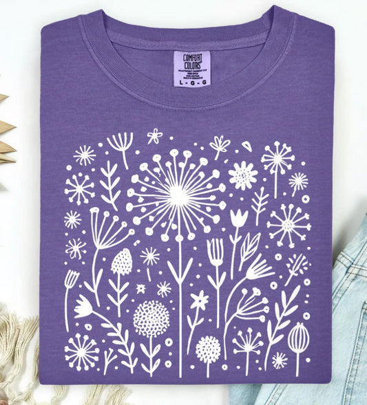#414 White flowers