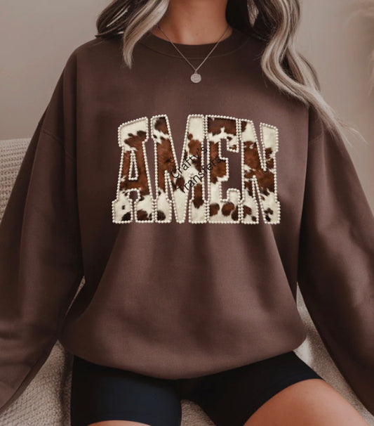 #671a Cowhide amen