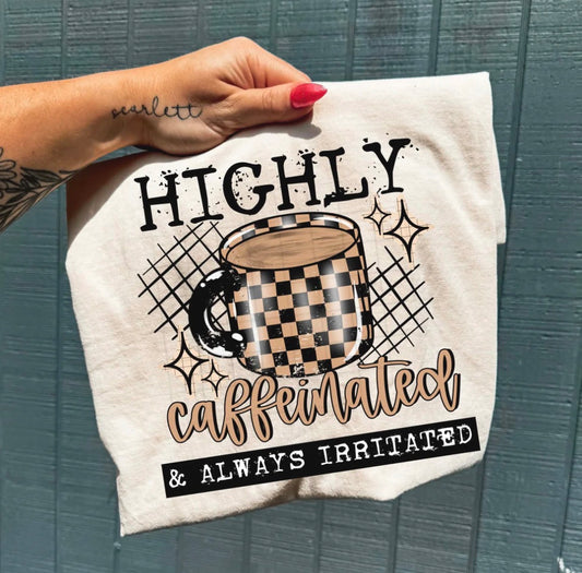 #955a Highly caffeinated