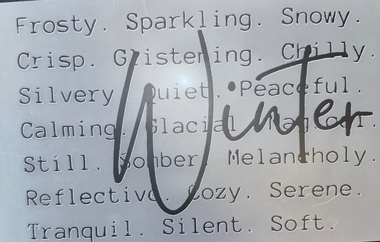 #1014 Winter with words