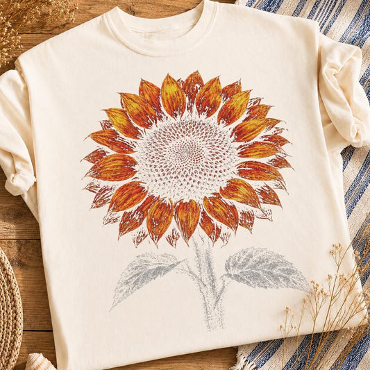 #1276a Two tone with color sunflower