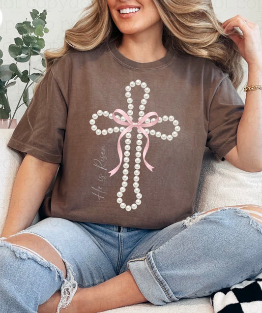 #615a Pearl cross