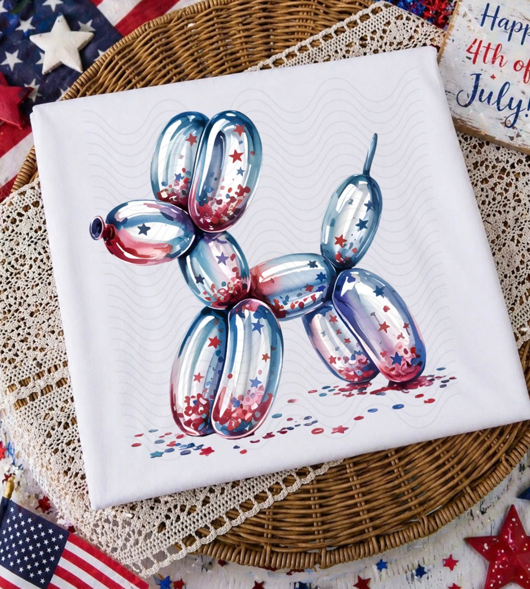 #967a Cute balloon dog
