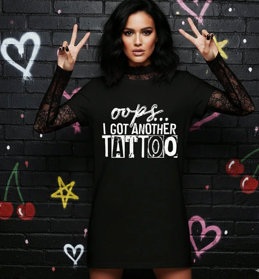 #1036a Oops I got another tattoo