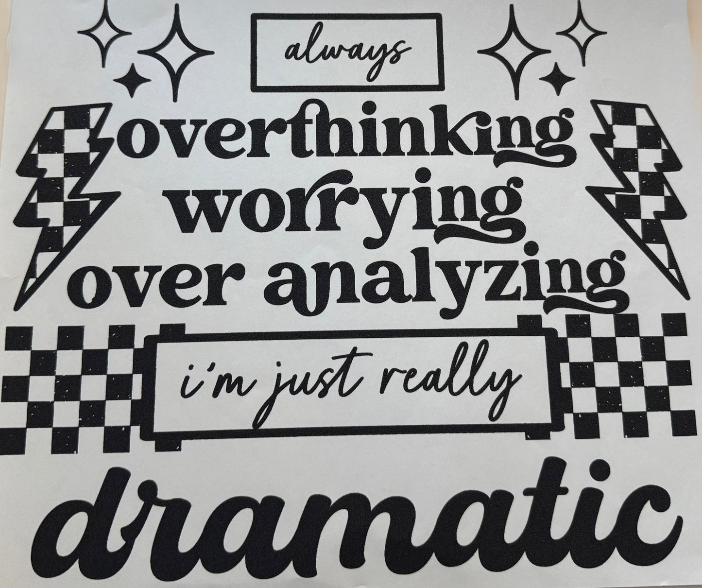 #43 Overthinker